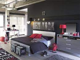Excellente decoration chambre ado theme new york. Inspirations Deco Une Chambre D Ado Version New York Quartier Maison Le Blog Decoration Et Maison Des Magasins But T New York Bedroom Home Bedroom Design
