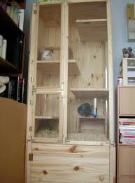 Homemade Multi Level Wooden Chinchilla Cage Chinchilla Cage Ferret Cage