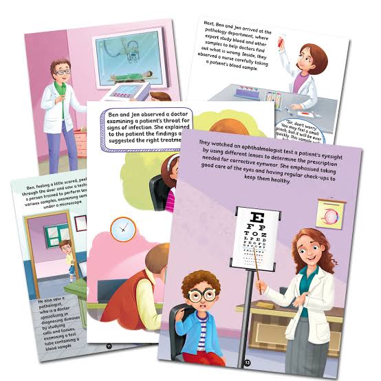 I Can Be a Doctor - Explore the World of Doctors Through Storytelling and Illustrations for Kids Ages 4 to 8