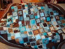 Polls show that blue and green are americans' favorite colors, and. Tourquise And Brown Quilt Turquoise Quilt Quilts Brown Quilts