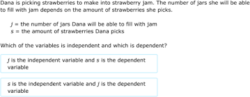 Variables aren't always 'quantitative' or numerical. Ixl Identify Independent And Dependent Variables Algebra 1 Practice
