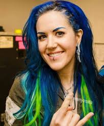 Alissa White Gluz Green Hair Alissa White Hair Locks She's the person that got me interested in doing extreme metal vocals. alissa white gluz green hair alissa