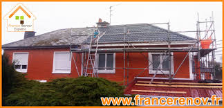Renovation D Une Toiture Avec Bac Acier Isole A Houdain En 2020 Toiture Bac Acier Isole Maison Style
