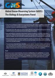 Global Ocean Observing System Goos The Biology And Ecosystems Panel Unesco Digital Library