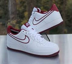Nike Air Force 1 Low 07 Leather White Team Red Aj7280 100 Men S Size 8 Nike Athleticsneakers