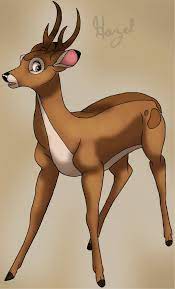 Hazel Deer Oc By Foxsnout45 Deviantart Com On Deviantart Deer Animal Drawings Deer Drawing