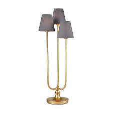Shop table lamps and bedside lamps at homebase. Gold And Gray 3 Light Table Lamp Kirklands
