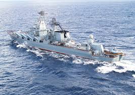 La poste ukrainienne vient de mettre en circulation un timbre bateau russe, allez vous faire foutre !, en honneur des défenseurs. Equipages Du Croiseur Lance Missiles Moskva Et De La Corvette Ladny Ont Effectue Des Tirs D Artillerie Dans La Mer Noire Ministry Of Defence Of The Russian Federation