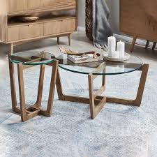 This set includes a coffee table with two matching side tables. Estudio Furniture Monterey Natural Coffee Side Table Set Temple Webster