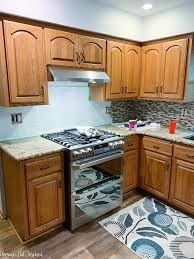 how to paint a kitchen tile backsplash