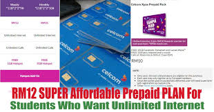 Unlimited calls digi rates for sms: Rm12 Super Affordable Prepaid Plan For Students Who Want Unlimited Internet Everydayonsales Com News