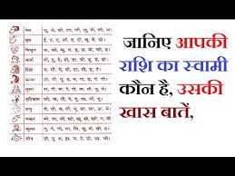 Akshar Gujarati Rashi Chart In Gujarati Www