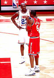 How kobe bryant's legacy took shape when he pushed michael jordan. Michael And Kobe 03 All Star Game Kobe Bryant Michael Jordan Michael Jordan Basketball Kobe Bryant Pictures