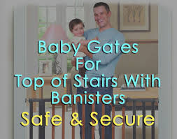 Looking for a more secure option for my open stair case. The Top 6 Baby Gates For Top Of Stairs With Banisters Safe Secure And Beautiful Babydotdot
