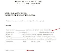 Modelo de carta listo para editar y personalizar. Modelo De Certificacion Laboral Formato De Carta Para Descargar