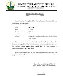 Contoh Surat Keterangan Usaha Desa Contoh Surat Keterangan Usaha Desa Involve Some Pictures That Related Each Other Find Out The Mo Surat New Pictures Baro