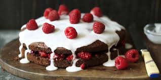 Top of low fat pancakes with berries recipe. Low Fat Chocolate Cake Recipe Bakingo Blog