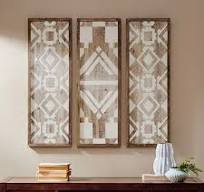 3 Panel Printed Wood Wall Decor