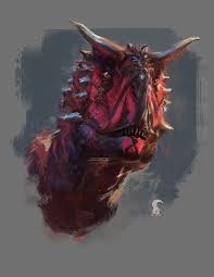 Artstation Carnotaurus X Darth Maul Raph Herrera Lomotan Paleo Art Ancient Animals Prehistoric Animals