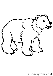 Learn about famous firsts in october with these free october printables. Traceable Polar Bear Pictures Peepsburgh