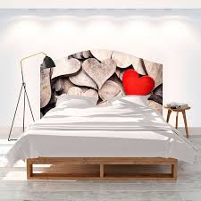 Fotos para cabeceros de cama. Vinilos Cabeceros Camas Corazones De Madera