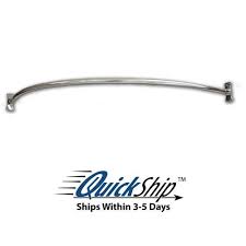 Lyons Curved Curtain Rod At Menards Curved Curtain Rods Shower Rods Curtains