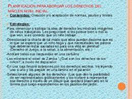 24 de octubre del 2012. Planificacion Quot Los Derechos Del Nino En Nivel Inicial Quot Derechos De Los Ninos Planificaciones Nivel Inicial Nivel Inicial