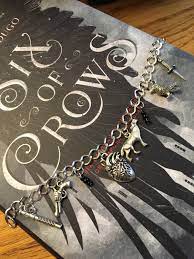 Six Of Crows Inspired Charm Bracelet In 2021 Six Of Crows Crow Charm Bracelet