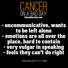 Cancer woman negative personality traits. Zodiac Cancer On A Bad Day Cancer Zodiac Facts Cancer Horoscope Cancer Zodiac