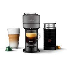 Both the originalline and vertuoline machines brew fresh coffee from small coffee capsules in a range of flavors. Nespresso Vertuo Next Coffee And Espresso Machine By Delonghi With Aeroccino Dark Grey Walmart Com Walmart Com
