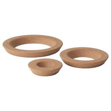 Overallt Untersetzer 3 St Kork Ikea Kork Untersetzer Ikea