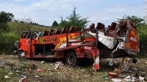 Di aircraft bin dey on training mission wen e crash landed for ngong area. 50 Dead In Kenya Bus Accident Edge Ug