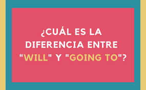 Cual Es La Diferencia Entre Will Y Going To My English Goals Rutinas En Ingles Expresiones En Ingles Cuaderno De Ingles