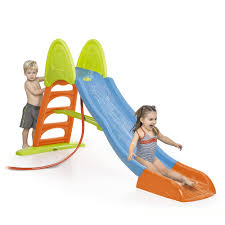 Scivolo per bambini ataa scivolo per bambini da giardino. Super Mega Slide Feber Scivolo Per Bambini Da Giardino In Plastica Con Acqua
