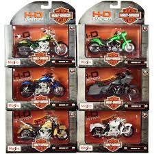 Harley Davidson Motorcycles 6 Piece Set Series 37 1 18 Diecast Models By Maisto In 2021 Harley Davidson Crafts Harley Davidson Motorcycles Harley Davidson