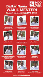 Nama menteri kesihatan malaysia 2019. Daftar Nama Wakil Menteri Kabinet Indonesia Maju Indozone Id