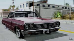 Collection by dale vander • last updated 3 weeks ago. Chevrolet Impala 1964 Fur Gta San Andreas