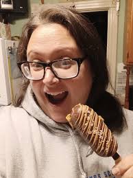 Chocolate Dipped Frozen Cannoli Cream Treats