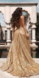 18 Gold Wedding Gowns For Brides To Shine Prom Dresses Prom Dresses Vintage Gold Wedding Gowns