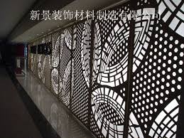 While never matching the popularity of metal ceilings, metal sidewalls did walls were installed from the bottom up. Modern Decorative Metal Column Perforated Metal Screen Metal Wall Panel Any Perforation Perforated Metal Panel Metal Wall Panel Metal Cladding