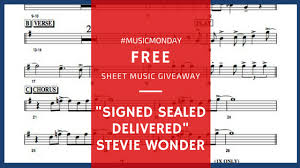 Musicmonday Signed Sealed Deliverd Stevie Wonder Free