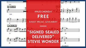 musicmonday signed sealed deliverd stevie wonder free