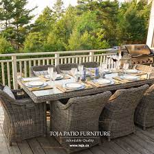 Dine In Comfort This Summer With Our Driftwood Rattan Dining Set For Both Indoor Outdoo Outdoor Dining Set Outdoor Furniture Design Rattan Patio Furniture