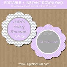Just choose a theme, download and print. Printable Baby Shower Favor Tags Princess Damask Paper Party Supplies Stickers Labels Tags Kromasol Com