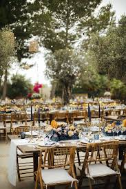 This Is What Happens When A Graphic Designer Has A Spanish Villa Wedding With Bright Pops Of Color Ruffled In 2020 Villa Wedding Flower Centerpieces Wedding Spanish Villas