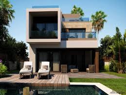 خرائط فيلا مودرن تصميم حديث بمسبح مساحة الارض 700 متر مربع Arab Arch