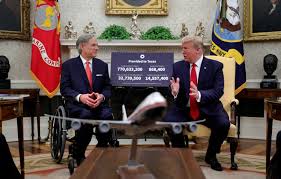 Greg abbott hates trees because one fell on him abbott has been paralyzed from the waist down since 1984, when a tree crashed down on him while he. Trump Meets With Texas Gov Abbott After Valet Tests Positive For Coronavirus