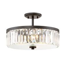 Quoizel Valentina 15 5 In Bronze Casual Transitional Semi Flush Mount Light Lowes Com Semi Flush Ceiling Lights Semi Flush Mount Lighting Flush Lighting