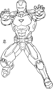 Download printable tony stark with nano tech armor coloring page. Pin On Candy