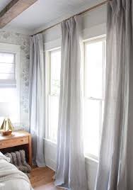 A Modern Farmhouse With Vintage Appeal Living Room Drapes Curtains Living Room Farm House Living Room